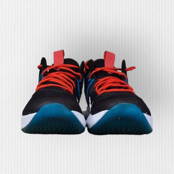 Nike Men's LeBron Witness 4 'Black Red Glass Blue' Size 12 Shoes/Sneakers BV7427 - Picture 3 of 12